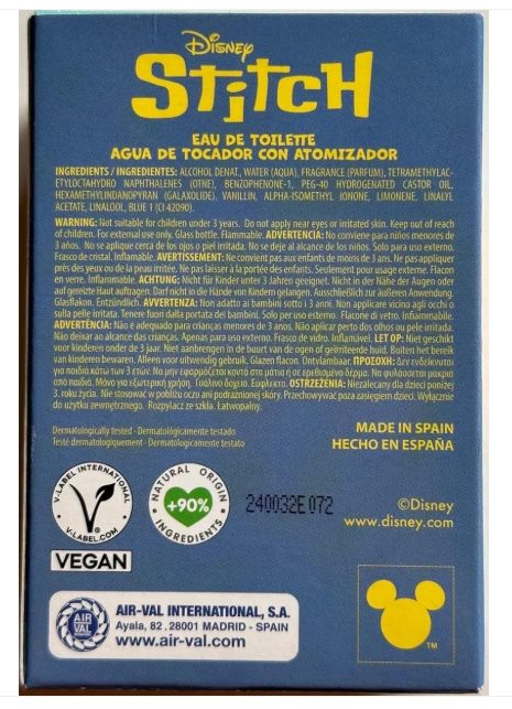 Eau de Toilette Stitch 30 ml